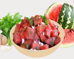 Арбузы в банках на зиму с чесноком