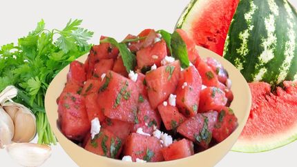 Арбузы в банках на зиму с чесноком