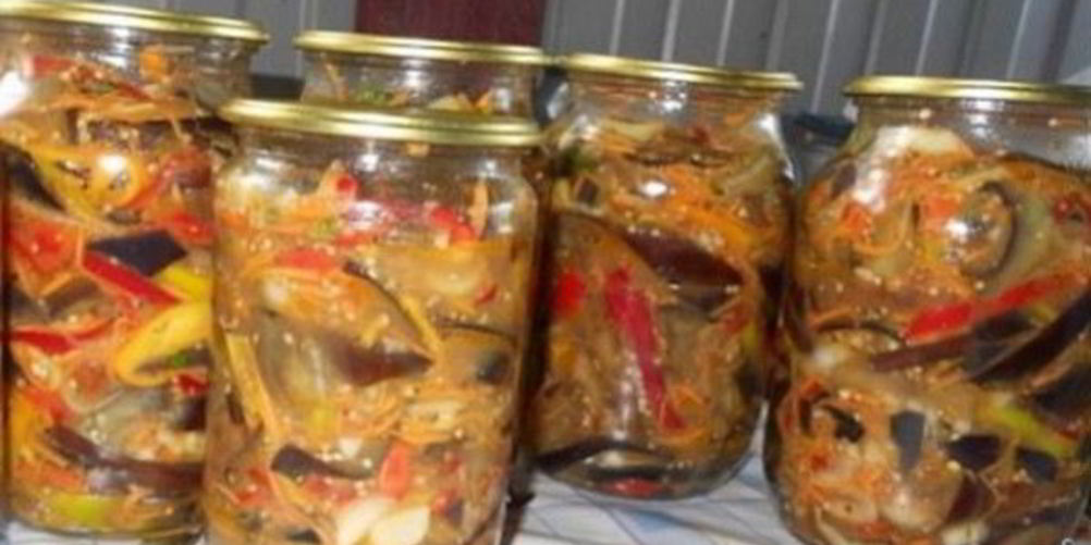 Рецепт баклажанов на зиму пальчики оближешь