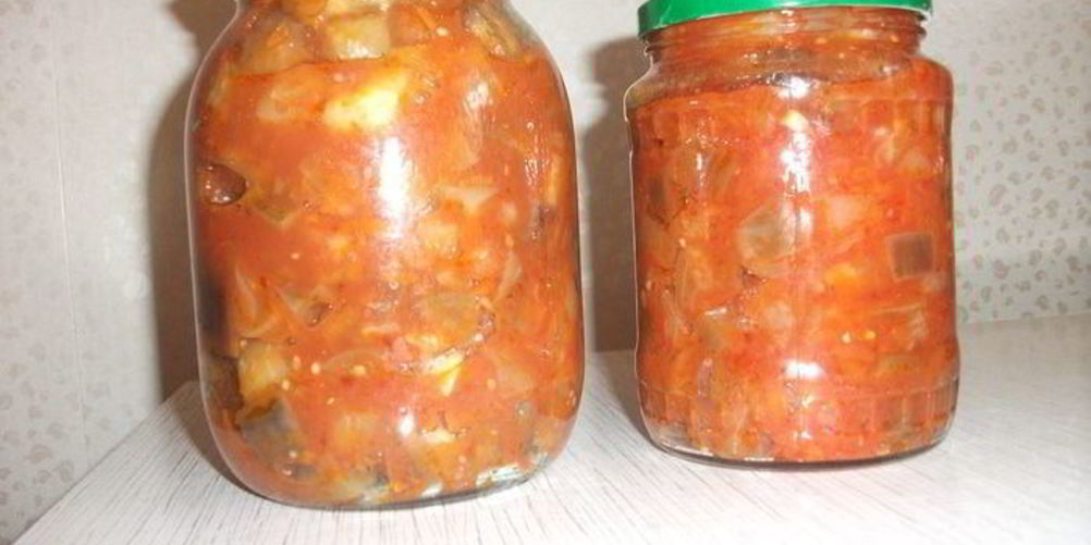 Рецепт баклажанов на зиму