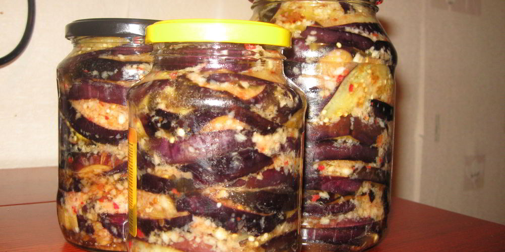 Рецепт баклажанов острых на зиму без стерилизации