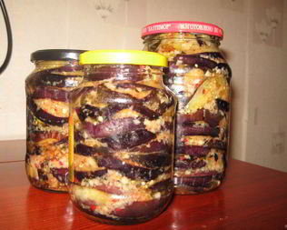 Баклажаны острые на зиму без стерилизации