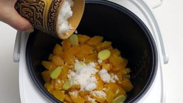 апельсиновый джем в мультиварке