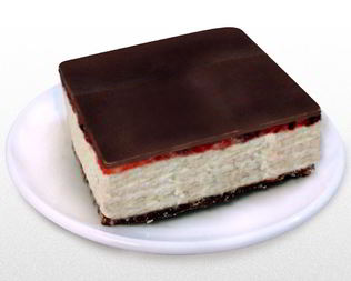 Австралийский чизкейк с фруктовым джемом