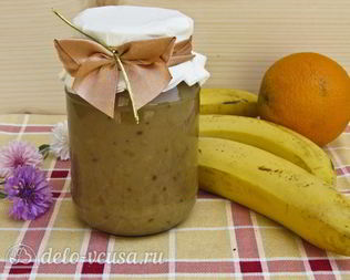 Банановый джем