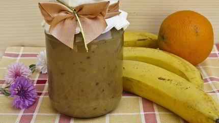 Банановый джем