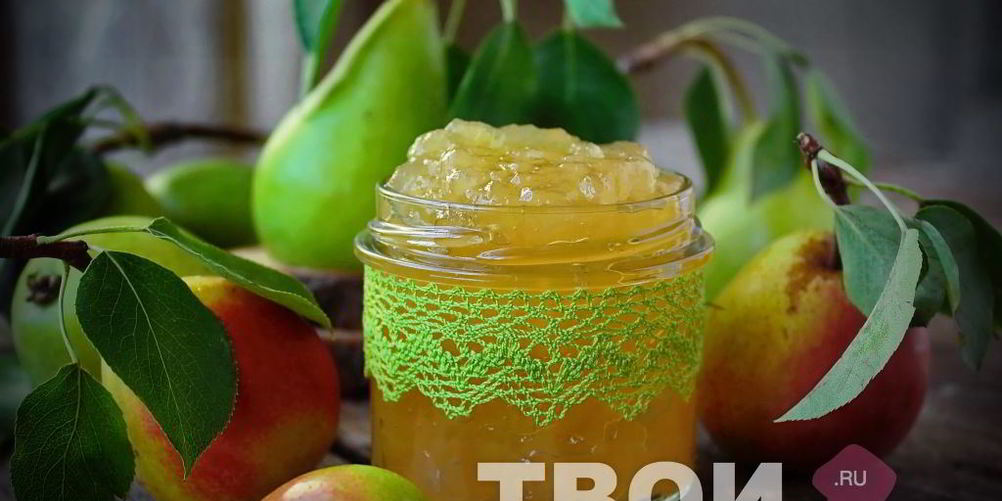 Рецепт джема из груш