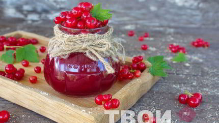 Джем из красной смородины