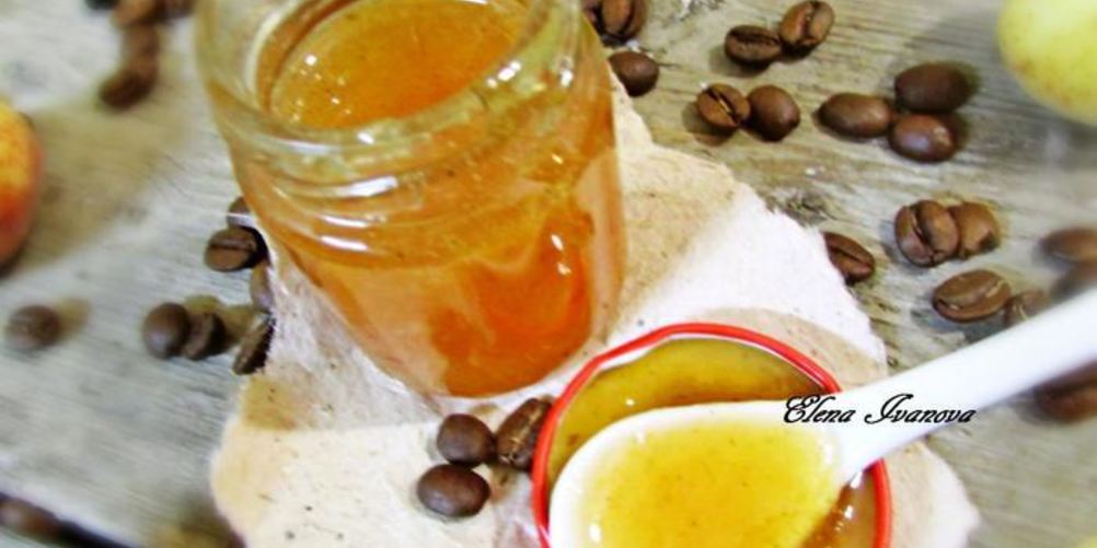 Рецепт джема кофейного абрикос с ванилью