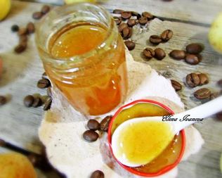 Джем Кофейный абрикос с ванилью