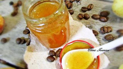 Джем Кофейный абрикос с ванилью