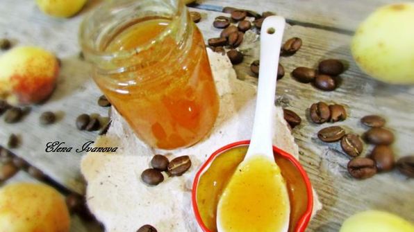 джем кофейный абрикос с ванилью