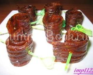 Джем сливовый и пастила