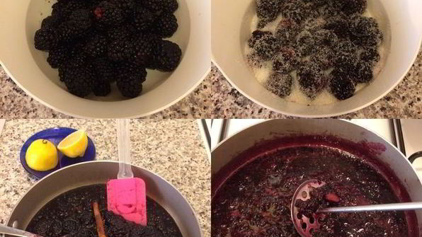 ежевичный джем