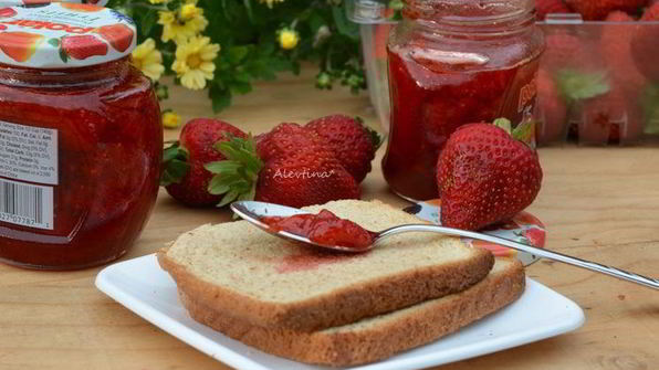 клубнично-ванильный джем