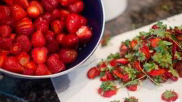 клубничный джем без сахара