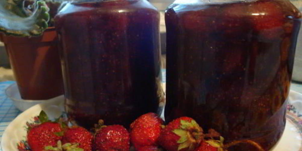 Рецепт клубничного джема с ванилью и черным перцем