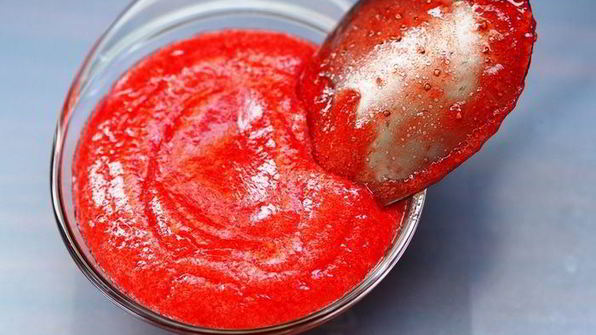 натуральный джем из клубники