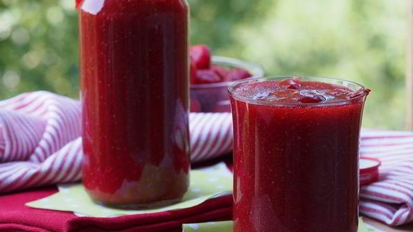 натуральный джем из клубники