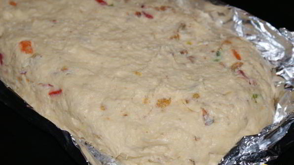 штоллен с апельсиновым джемом