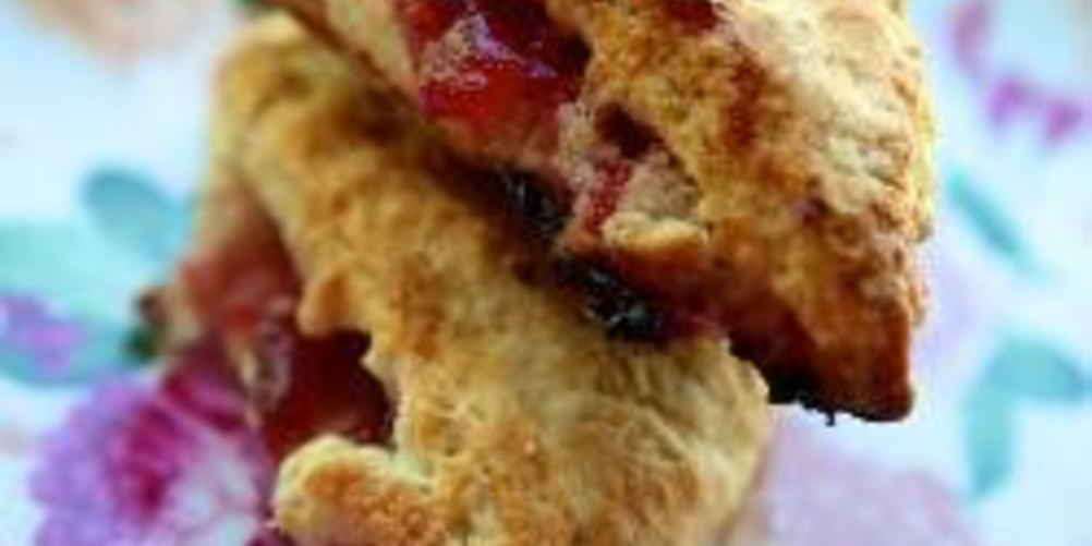 Рецепт сконов с вишневым джемом