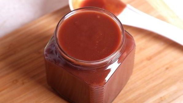 сливовый джем-соус с горьким шоколадом