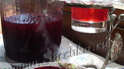 Вишневый джем рубиновый