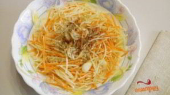 кабачки с морковью и луком на зиму