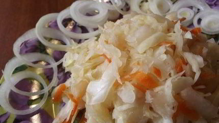 Капуста на зиму в банках