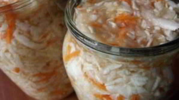 капуста на зиму в банках