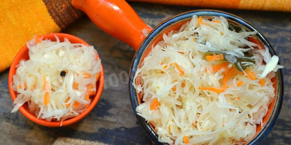 Рецепт капусты в банке квашеная на зиму хрустящая