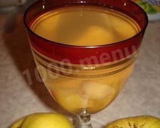 Айвовый компот из айвы