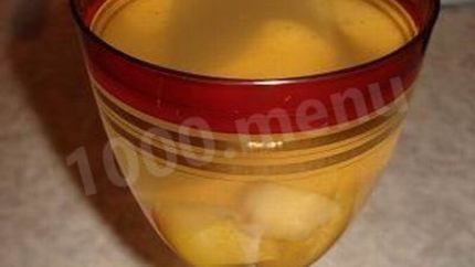 Айвовый компот из айвы