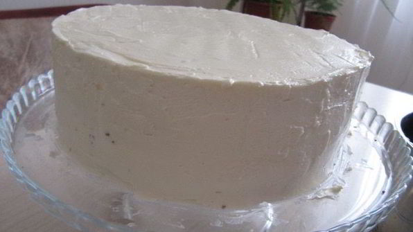 гречневый торт с брусничным компотом