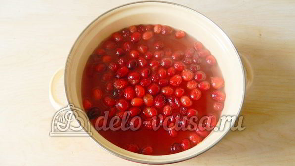 компот из клюквы