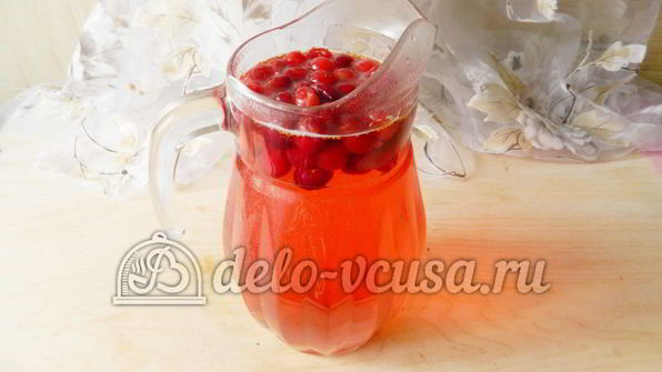 компот из клюквы