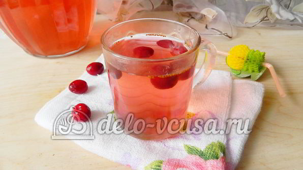 компот из клюквы