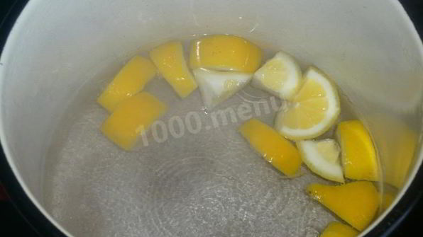 компот из лимонов на зиму