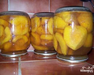 Компот из персиков