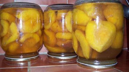 Компот из персиков