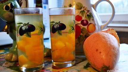 Компот из тыквы в мультиварке