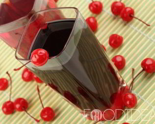 Компот из вишни и смородины