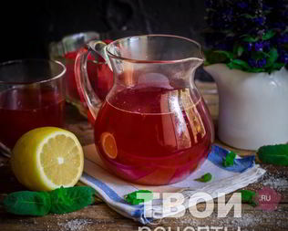 Компот из замороженных ягод