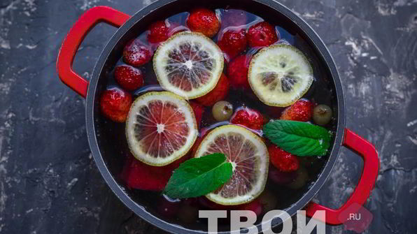 компот из замороженных ягод