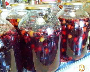 Компот Ягодное ассорти