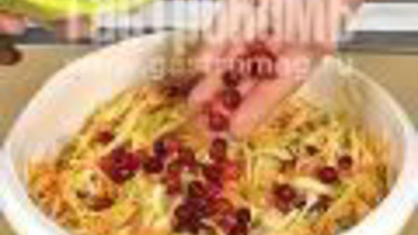 квашеная капуста с клюквой