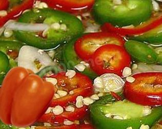 Квашеный перец с чесноком на зиму