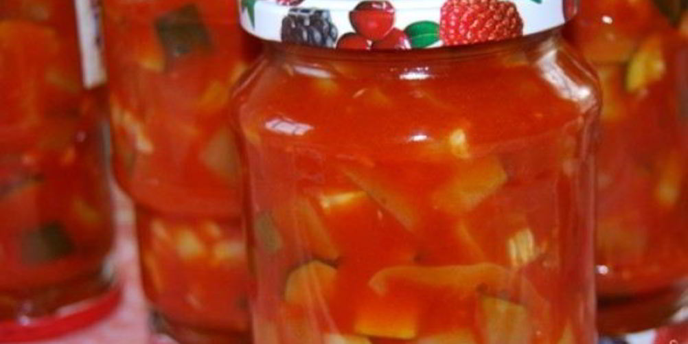 Рецепт лечо из кабачков