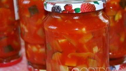 Лечо из кабачков