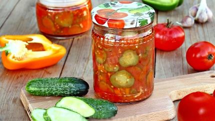 Лечо из огурцов на зиму пальчики оближешь с помидорами
